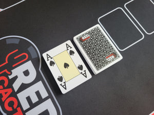 😍🚀 Cartes Poker NOIRES 100% plastiques - REDCACTUS COLLECTION DELUXE