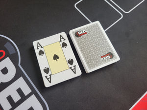 😍🚀 Cartes Poker GRISES 100% plastiques - REDCACTUS COLLECTION DELUXE
