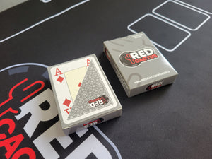 😍🚀 Cartes Poker GRISES 100% plastiques - REDCACTUS COLLECTION DELUXE