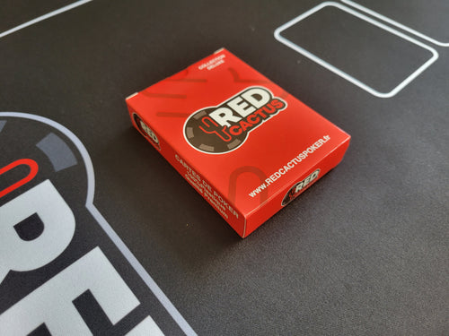 😍🚀 Cartes Poker ROUGES 100% plastiques - REDCACTUS COLLECTION DELUXE