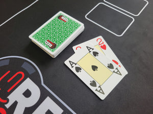 😍🚀 Cartes Poker VERTES 100% plastiques - REDCACTUS COLLECTION DELUXE